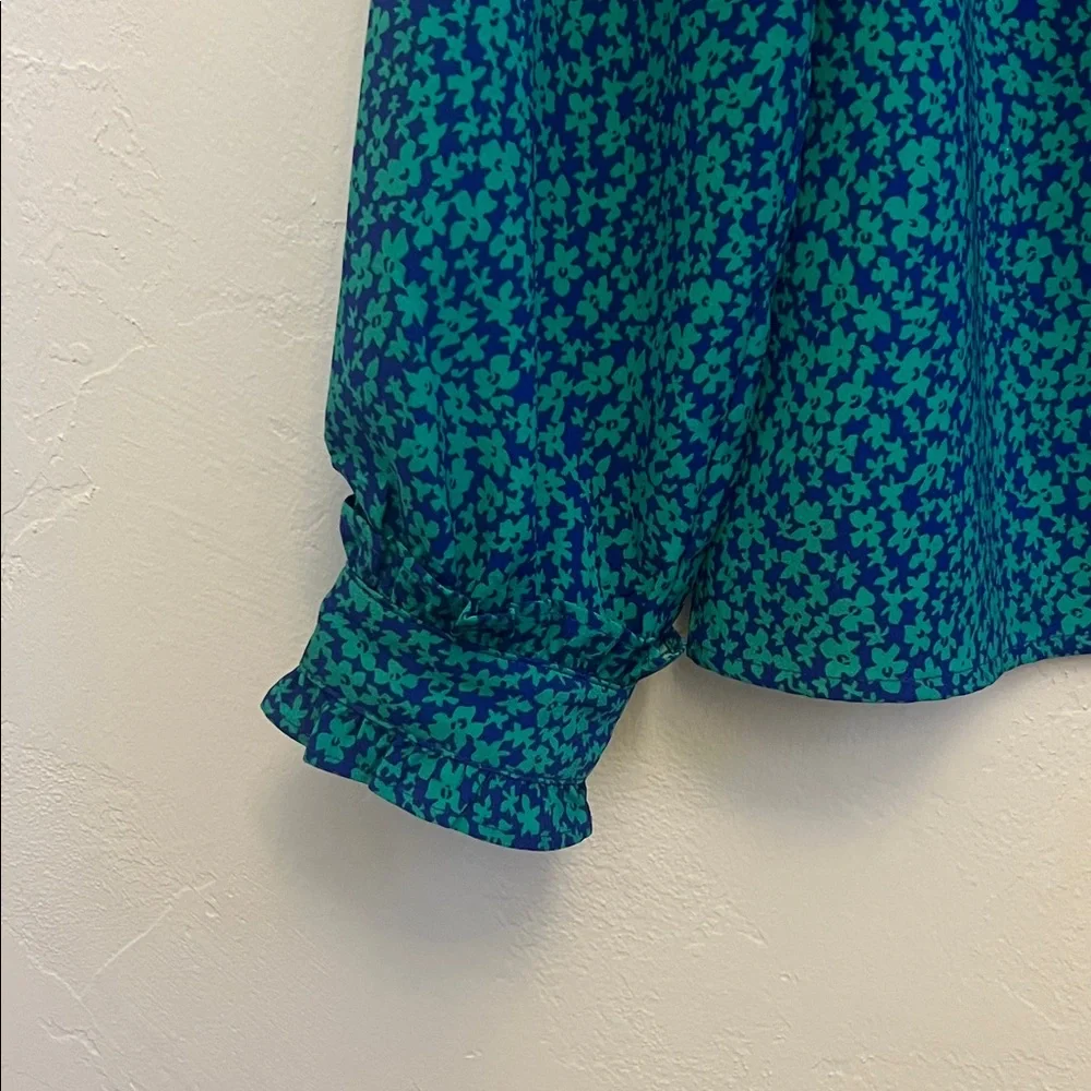J. Crew Floral Blouse